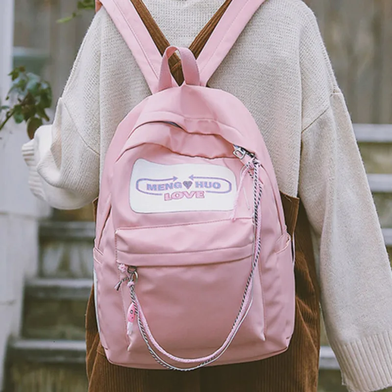 Female Letter School Bags For Teenage Girls 2020 Nylon Backpack Women Mochilas Sac A Dos Ladies Laptop Rucksack Men Bag Pack 
Female Letter School Bags For Teenage Girls 2020 Nylon Backpack Women Mochilas Sac A Dos Ladies Laptop Rucksack Men Bag Pack