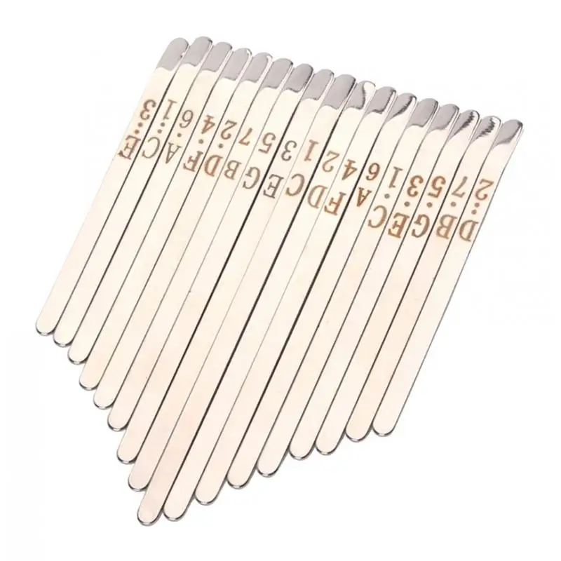 Musical Steel Keys for 17 Keys Kalimba African Mbira Thumb Finger Piano Percussion Instruments
Musical Steel Keys for 17 Keys Kalimba African Mbira Thumb Finger Piano Percussion Instruments