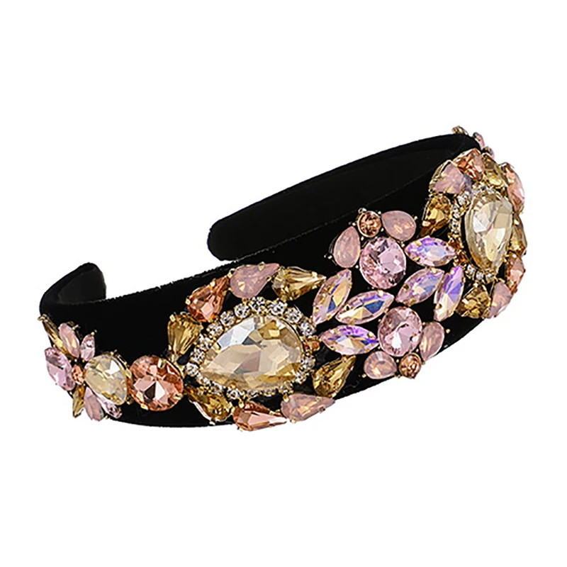 Женская повязка на голову ZHINI, яркий обруч для волос в стиле барокко со стразами и камнями, свадебная бижутерия
Женская повязка на голову ZHINI, яркий обруч для волос в стиле барокко со стразами и камнями, свадебная бижутерия