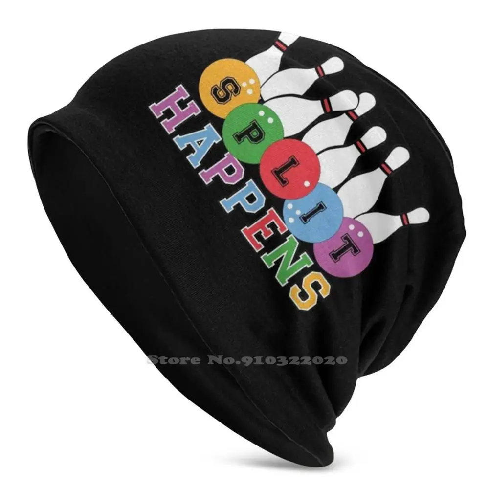 Bowler Gift Split Happens Funny Bowling Gift Bowling Ball And Bowling Pins Beanie Hat Hedging Cap Outdoor Sports Breathable 
Bowler Gift Split Happens Funny Bowling Gift Bowling Ball And Bowling Pins Beanie Hat Hedging Cap Outdoor Sports Breathable