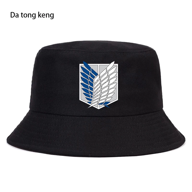 Attack on Titan Japan Anime Bob Bucket Hats Summer Panama Women Fisherman Hat Cotton Korean Black Caps Hip Hop Beach Cap
Attack on Titan Japan Anime Bob Bucket Hats Summer Panama Women Fisherman Hat Cotton Korean Black Caps Hip Hop Beach Cap