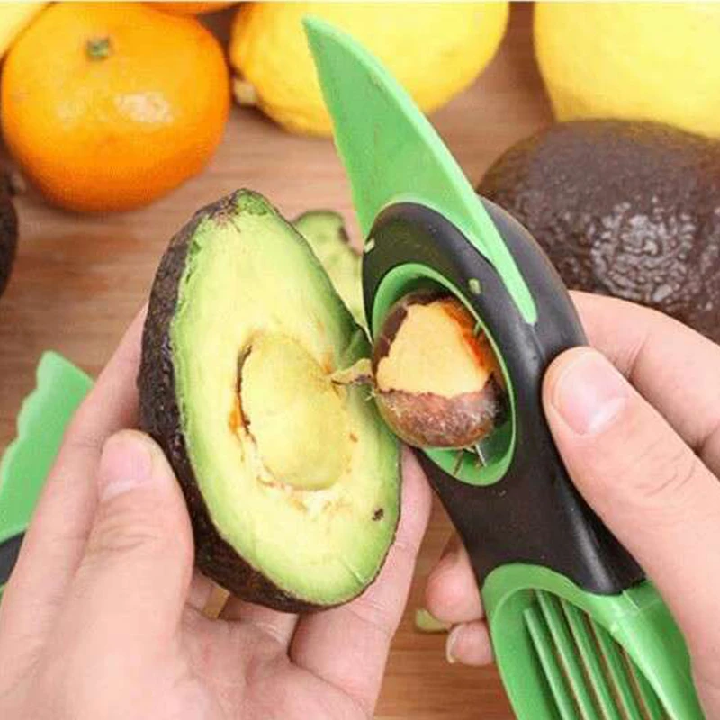 Avocado Slicer Peeler Cutter Multifunction Tools Fruit Splitter Plastic Knife Peeler Scoop Separator Kitchen Accessories Gadgets
Avocado Slicer Peeler Cutter Multifunction Tools Fruit Splitter Plastic Knife Peeler Scoop Separator Kitchen Accessories Gadgets