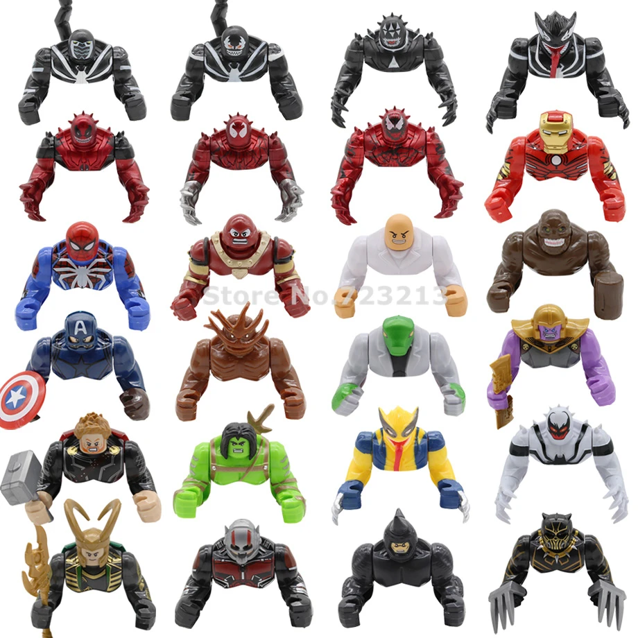 Feleph Single Big Figure Movie Comics 7cm Rhino Lizard Bane Body Scorpion Building Blocks Educational Toys Head POGO
Feleph Single Big Figure Movie Comics 7cm Rhino Lizard Bane Body Scorpion Building Blocks Educational Toys Head POGO