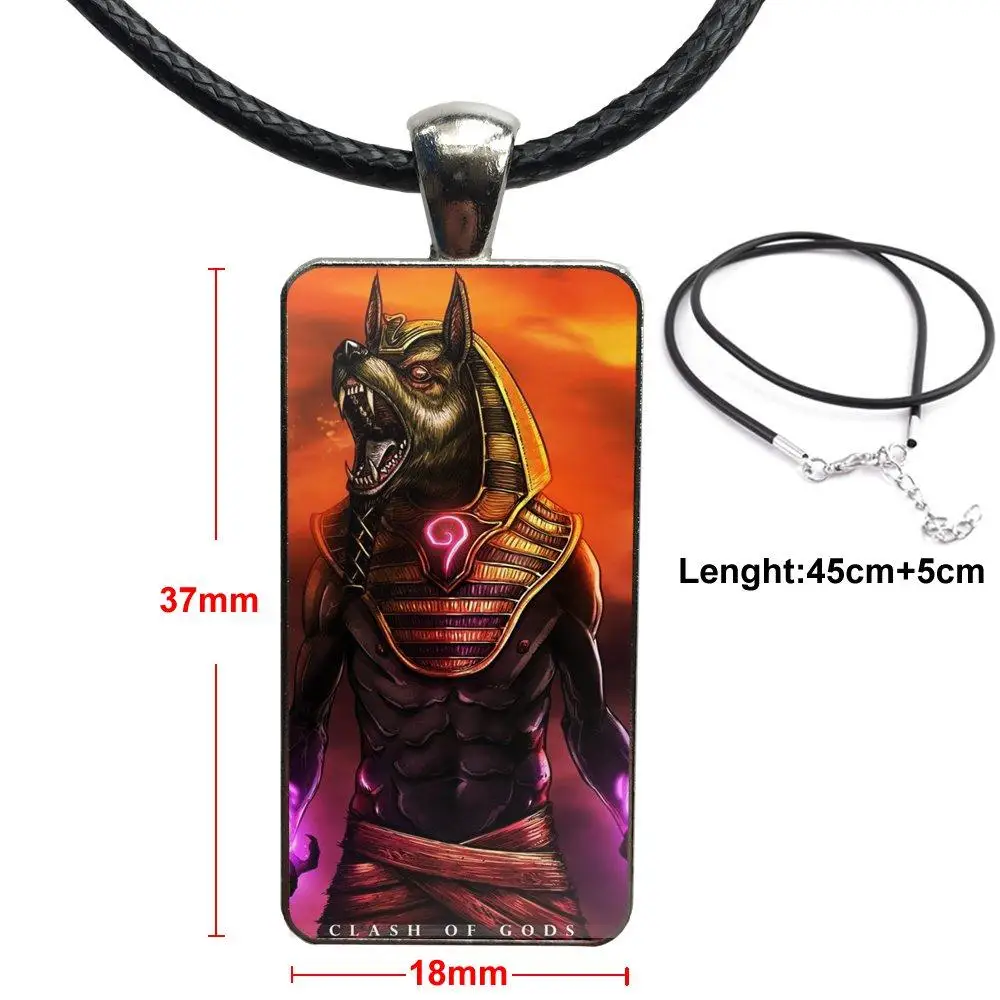 Necklace Fashion Long Chain With Rectangle Necklace Jewelry For Women Girls Handmade Anubis Egyptian God
Necklace Fashion Long Chain With Rectangle Necklace Jewelry For Women Girls Handmade Anubis Egyptian God