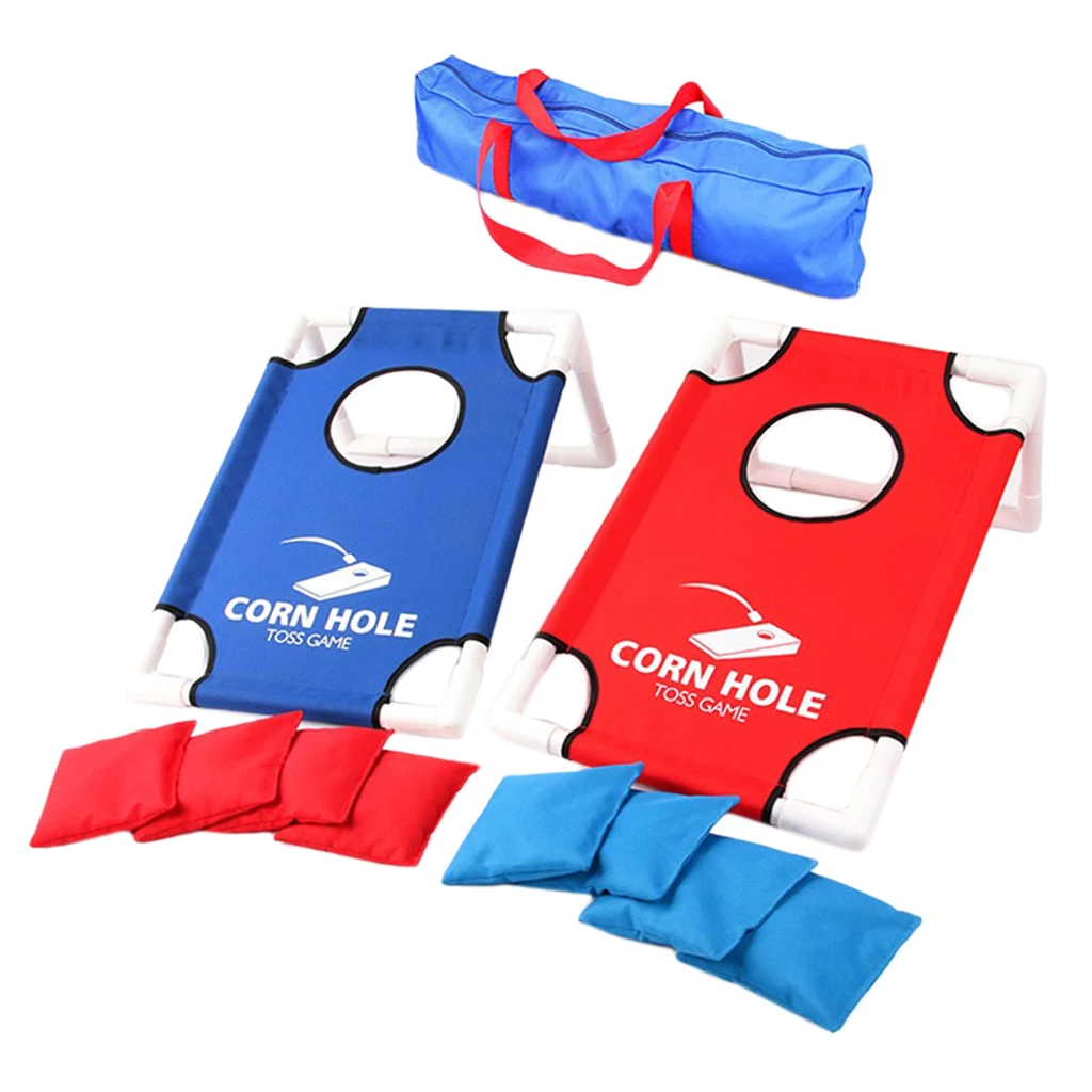 Portable Cornhole Board Toss Throw Game Set with Carrying Bag
Portable Cornhole Board Toss Throw Game Set with Carrying Bag