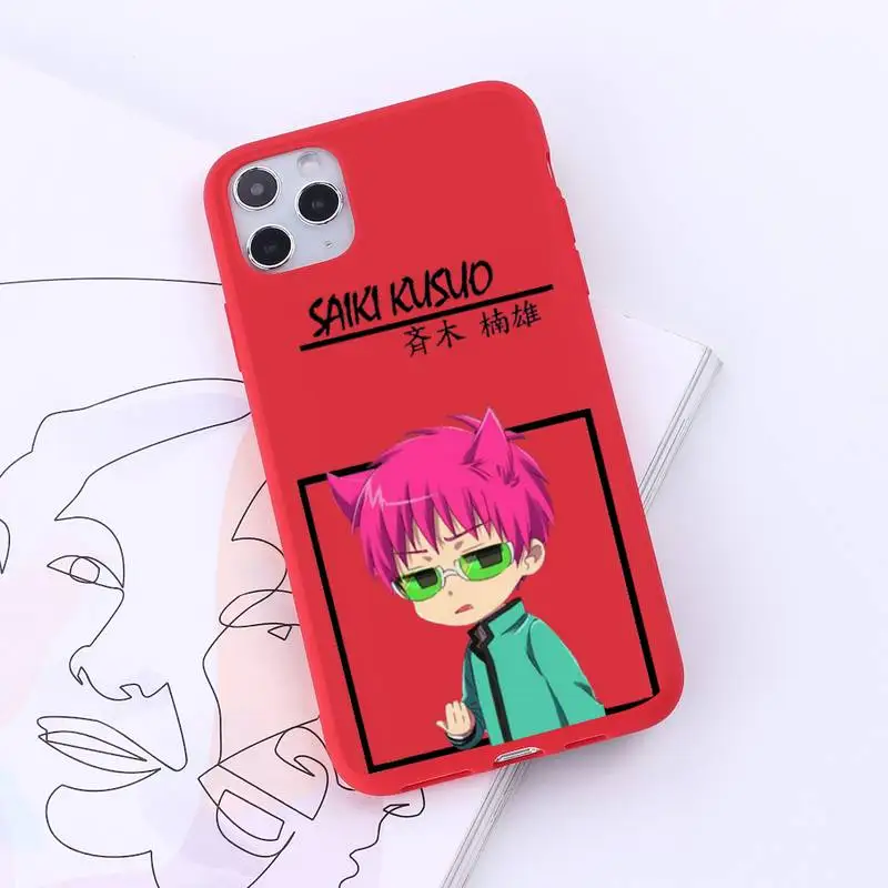 Saiki Kusuo Phone Case Red Candy Color for iPhone 6 7 8 11 12 s mini pro X XS XR MAX Plus
Saiki Kusuo Phone Case Red Candy Color for iPhone 6 7 8 11 12 s mini pro X XS XR MAX Plus
