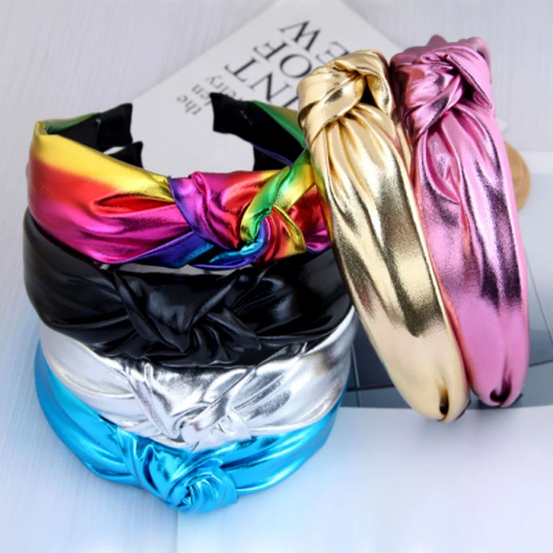 Korean Leather Hairbands For Women Hair Accessories Fashion Simple Solid Color Knotted Wide Bezel Hoops Headbands Girl Ornaments
Korean Leather Hairbands For Women Hair Accessories Fashion Simple Solid Color Knotted Wide Bezel Hoops Headbands Girl Ornaments