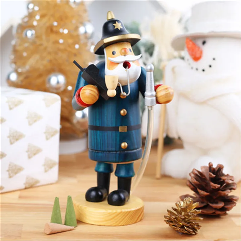 Christmas Wooden Smoke Blowing Doll Incense Burner Plumber Puppet Handicraft Statue Sculptures Decoration Home Decor Accessories
Christmas Wooden Smoke Blowing Doll Incense Burner Plumber Puppet Handicraft Statue Sculptures Decoration Home Decor Accessories