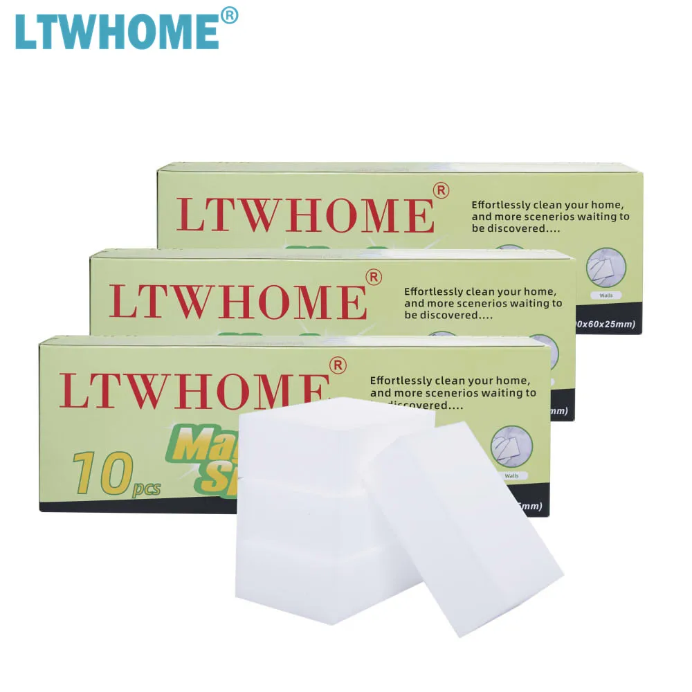 LTWHOME Magic Cleaning Eraser Sponge Melamine Foam High Quality 90 X 60 X 30mm
LTWHOME Magic Cleaning Eraser Sponge Melamine Foam High Quality 90 X 60 X 30mm