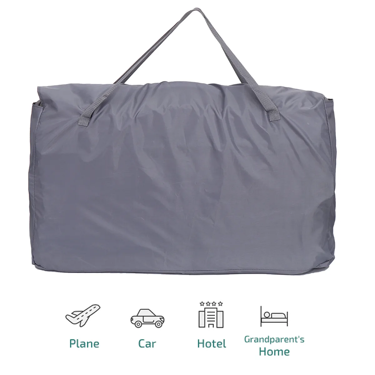 Grey Lift Arc Rotate Baby Crib combine adult bed Multifunctional Bed Shaker Newborn BB Cradle Portable Baby Bed With Wheels
Grey Lift Arc Rotate Baby Crib combine adult bed Multifunctional Bed Shaker Newborn BB Cradle Portable Baby Bed With Wheels