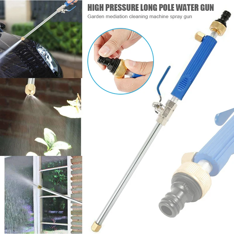 Hot Garden Washer Sprayer Power High Pressure Water Lance Hose Pipe Nozzle Jet Car Washing Sprayer Car Styling
Hot Garden Washer Sprayer Power High Pressure Water Lance Hose Pipe Nozzle Jet Car Washing Sprayer Car Styling