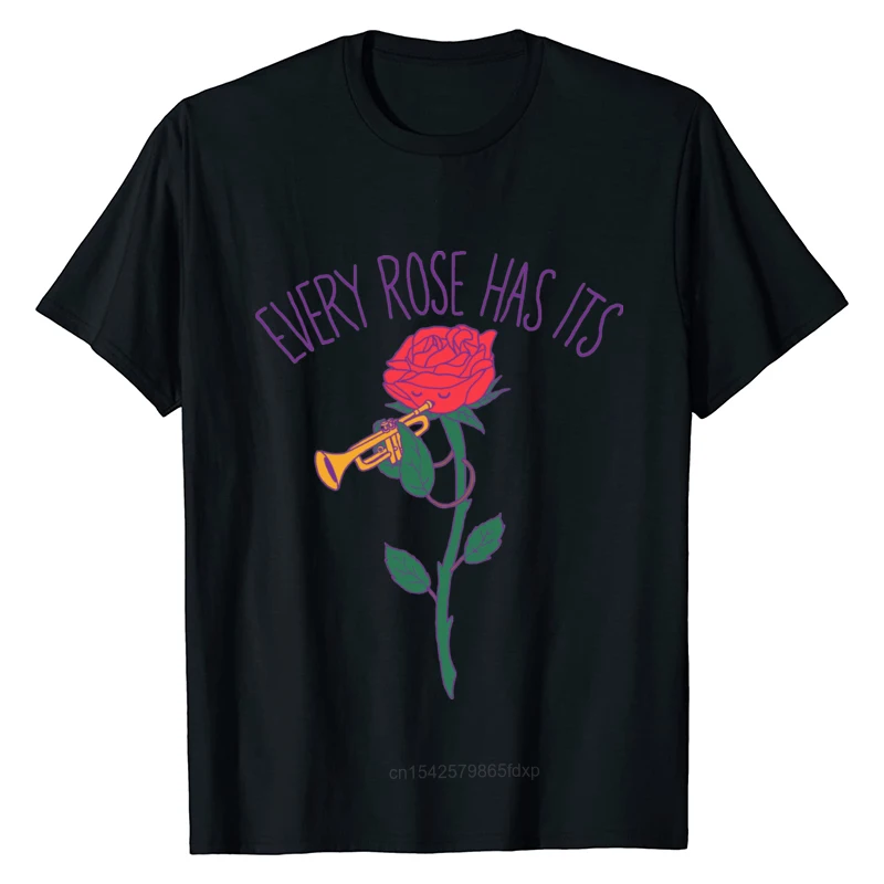 O-Neck Unique T-Shirts Every Rose Has Its Horn Men's T-Shirt New Arrival Pure Cotton Goth Short Sleeve T Shirts For Boys
O-Neck Unique T-Shirts Every Rose Has Its Horn Men's T-Shirt New Arrival Pure Cotton Goth Short Sleeve T Shirts For Boys