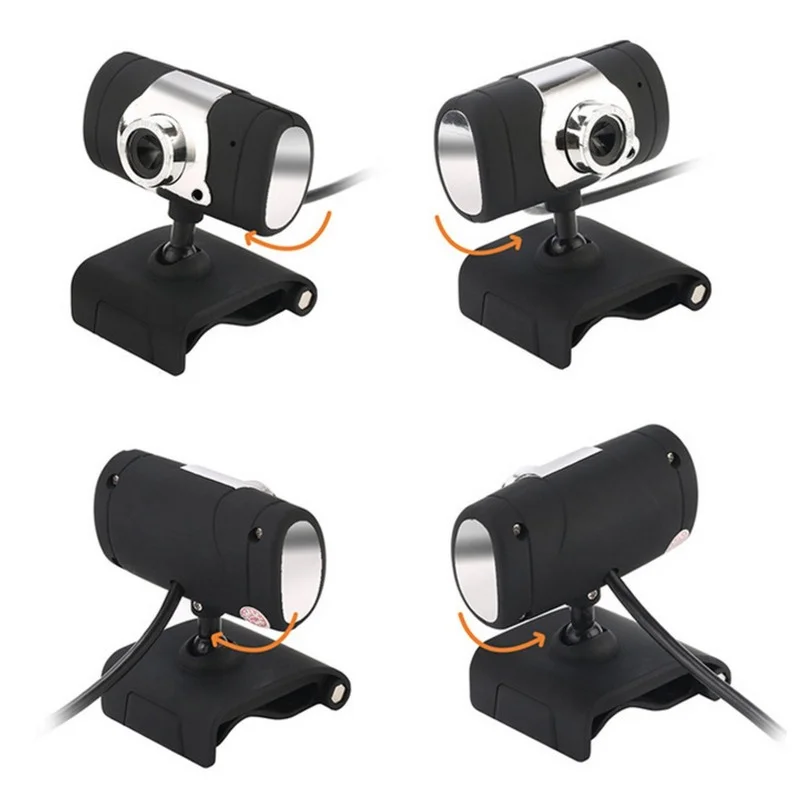 USB 480P Rotatable LED Night Vision Light Web Cam HD Camera WebCam With Mic Microphone Black color For Computer PC Laptop
USB 480P Rotatable LED Night Vision Light Web Cam HD Camera WebCam With Mic Microphone Black color For Computer PC Laptop