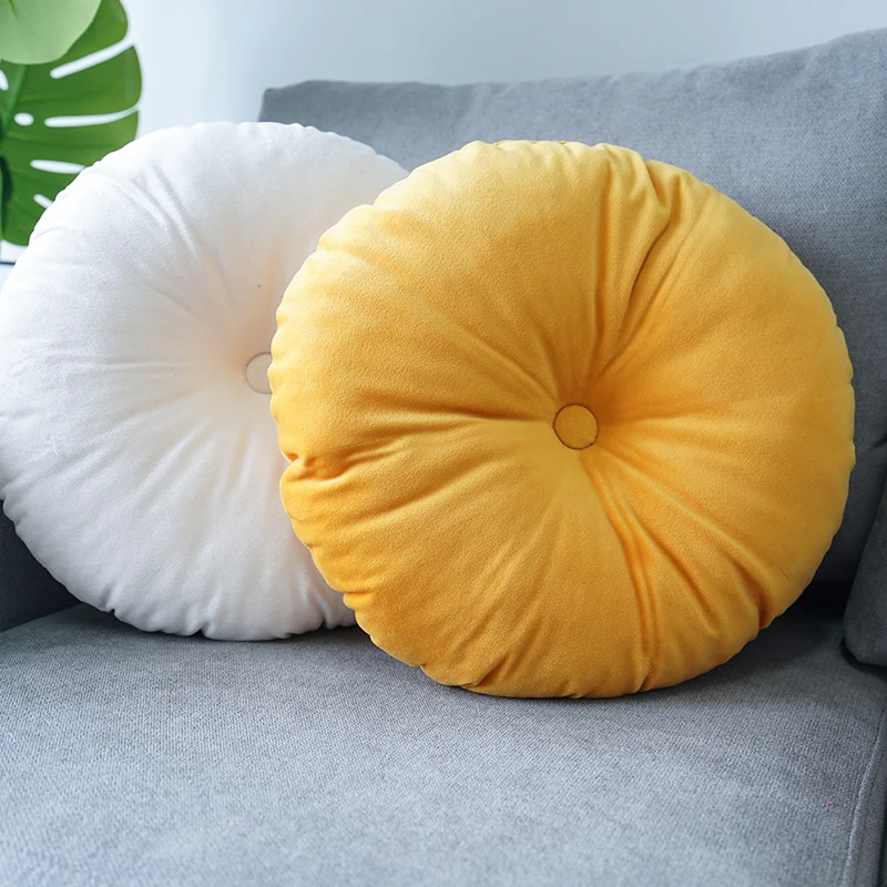 CANIRICA Round Pillow Velvet Seat Chair Cushion Tatami Decorative Pillows For Living Room Sofa Pumpkin Cojines Decorativos Gift
CANIRICA Round Pillow Velvet Seat Chair Cushion Tatami Decorative Pillows For Living Room Sofa Pumpkin Cojines Decorativos Gift