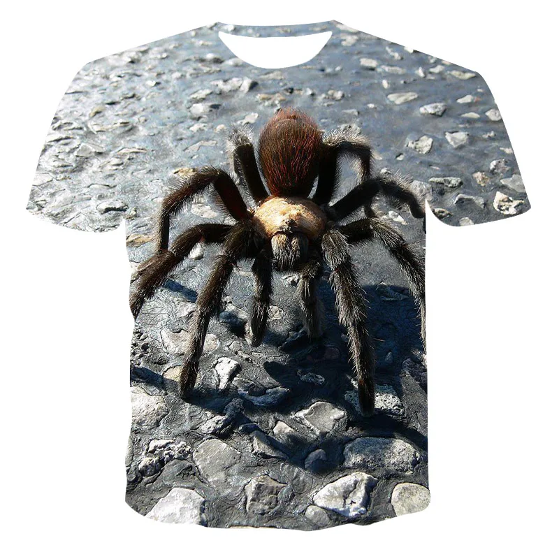 Summer Men'S And Women'S T-Shirt Hip-Hop 3D Shirt O-Neck Spider Pattern T-Shirt Fashion Fitness Sports And Leisure All-Match XXS
Summer Men'S And Women'S T-Shirt Hip-Hop 3D Shirt O-Neck Spider Pattern T-Shirt Fashion Fitness Sports And Leisure All-Match XXS