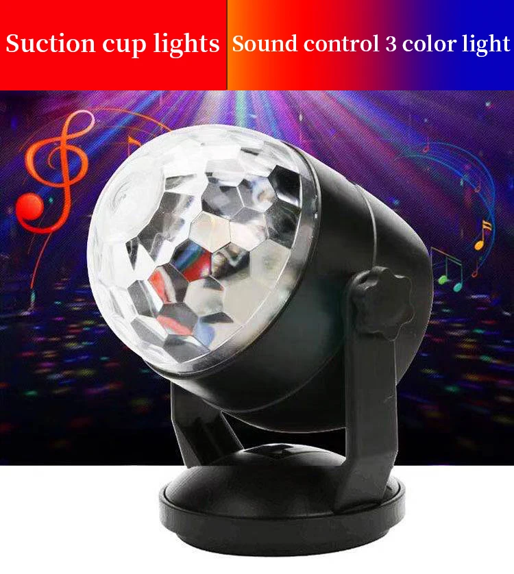 Stage lighting led sound activated party lights rgb disco dj party light powered by battery / usb plug magic ball laser projecto
Stage lighting led sound activated party lights rgb disco dj party light powered by battery / usb plug magic ball laser projecto