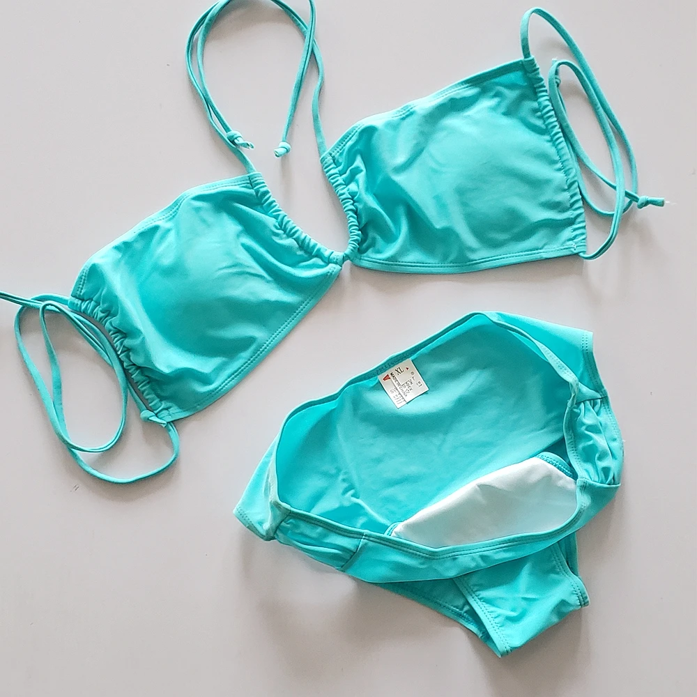 2020 women's swimming suit Multi Wear Swimming Bath Suits Female Nylon Lycra Swimwear Bikini Set Sexy Strappy Women's Swimsuit
2020 women's swimming suit Multi Wear Swimming Bath Suits Female Nylon Lycra Swimwear Bikini Set Sexy Strappy Women's Swimsuit