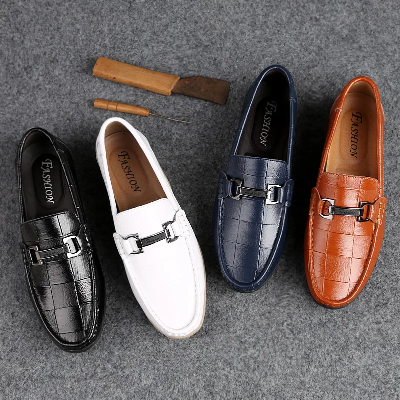 Men Business Formal Shoes Leather Loafers Designers Luxury Shoes High Quality Lightweight Summer Shoes Comfortable Driving Shoes
Men Business Formal Shoes Leather Loafers Designers Luxury Shoes High Quality Lightweight Summer Shoes Comfortable Driving Shoes