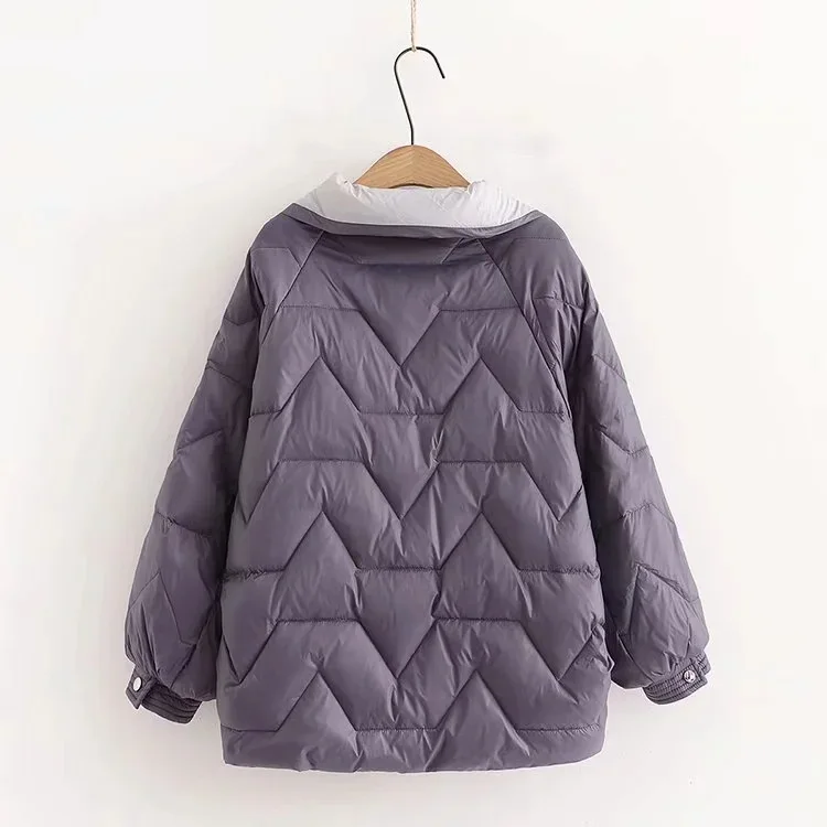 Winter jacket women 2020 long sleeve coat casual duck down jacket black white parka ruched oversized coat bubble coat purple
Winter jacket women 2020 long sleeve coat casual duck down jacket black white parka ruched oversized coat bubble coat purple