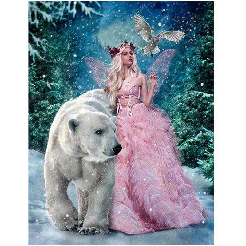 Diamond Embroidery Elves Bear 5D Diamond Painting Full Diamond 3D Picture Of Rhinestones Cross-Stitch
Diamond Embroidery Elves Bear 5D Diamond Painting Full Diamond 3D Picture Of Rhinestones Cross-Stitch