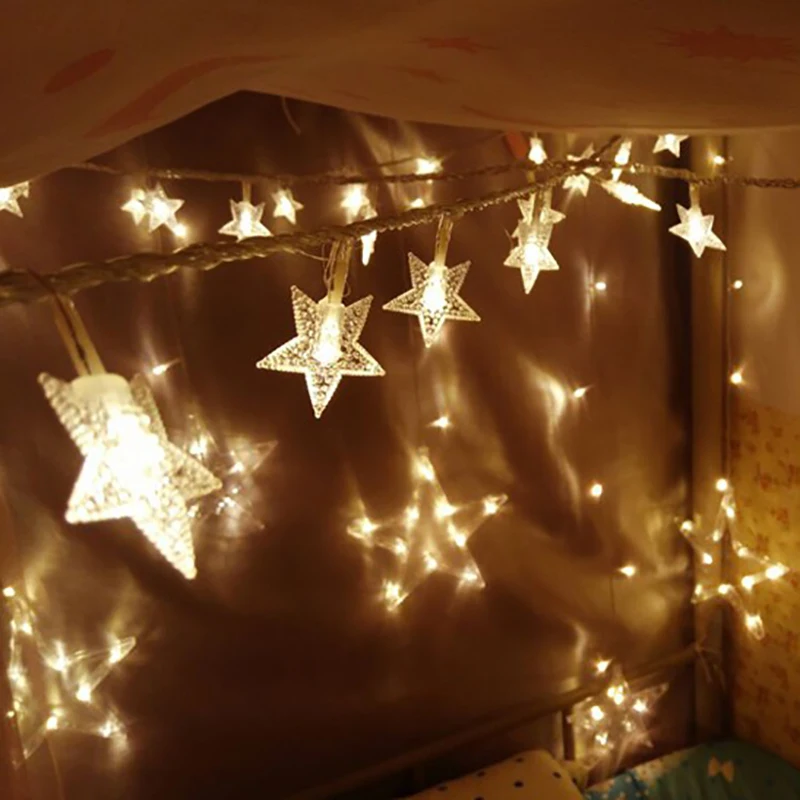 200cm 10Leds Star Led String Fairy Light Xmas Party Wedding Garden Garland Christmas Tree Led Lights Home Decoration
200cm 10Leds Star Led String Fairy Light Xmas Party Wedding Garden Garland Christmas Tree Led Lights Home Decoration