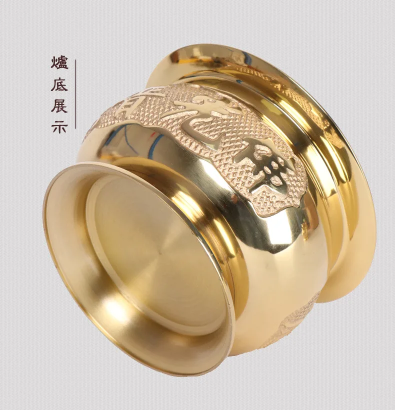 MOZART Pure Copper Lucky Furnace Zhaocai Lucky Incense Burner Pure Copper Incense Burner Decoration Crafts, No. 4
MOZART Pure Copper Lucky Furnace Zhaocai Lucky Incense Burner Pure Copper Incense Burner Decoration Crafts, No. 4