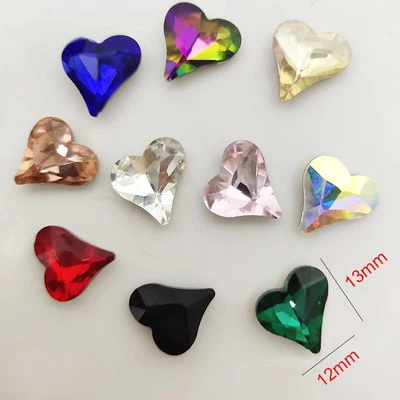 new 30 pcs nail art heart diamond jewelry 12x13mm pointed bottom shaped gems big Peach Heart Shap Diamond Nails Decorations
new 30 pcs nail art heart diamond jewelry 12x13mm pointed bottom shaped gems big Peach Heart Shap Diamond Nails Decorations