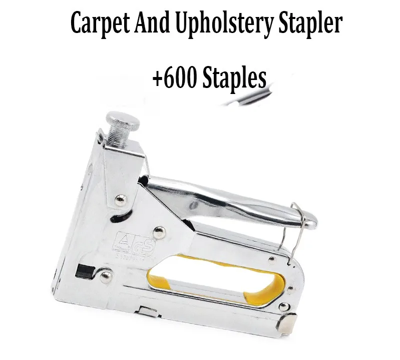 Handle Stapler Carpet Upholstery Portable Stapler Plus 600 Staples New UK Door Staple Furniture With U T Shaped Staples
Handle Stapler Carpet Upholstery Portable Stapler Plus 600 Staples New UK Door Staple Furniture With U T Shaped Staples