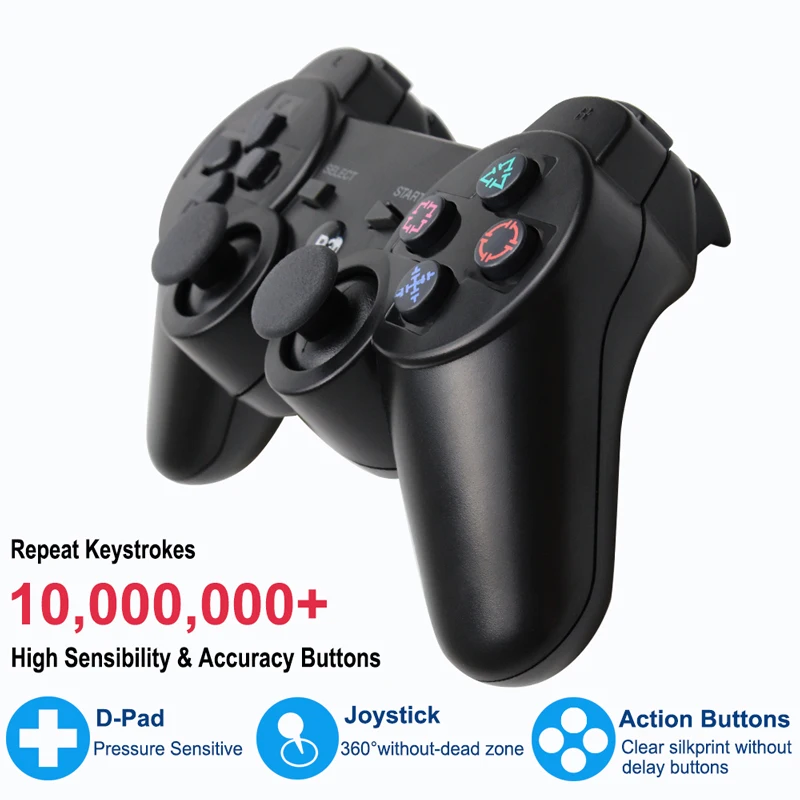 Wireless Gamepad for PS3 Joystick Console Controle For USB PC Controller For PS3 Joypad Accessorie Support Bluetooth
Wireless Gamepad for PS3 Joystick Console Controle For USB PC Controller For PS3 Joypad Accessorie Support Bluetooth