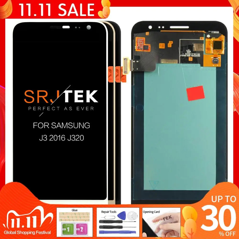 100% OLED LCD For Samsung Galaxy J3 2016 LCD J320 J320F J320H J320M J320FN Display With Touch Screen Digitizer Assembly
100% OLED LCD For Samsung Galaxy J3 2016 LCD J320 J320F J320H J320M J320FN Display With Touch Screen Digitizer Assembly