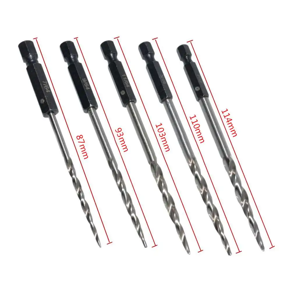 Woodworking Countersink Bit Set High Speed Steel Hex Shank Hole Cut Efficient
Woodworking Countersink Bit Set High Speed Steel Hex Shank Hole Cut Efficient
