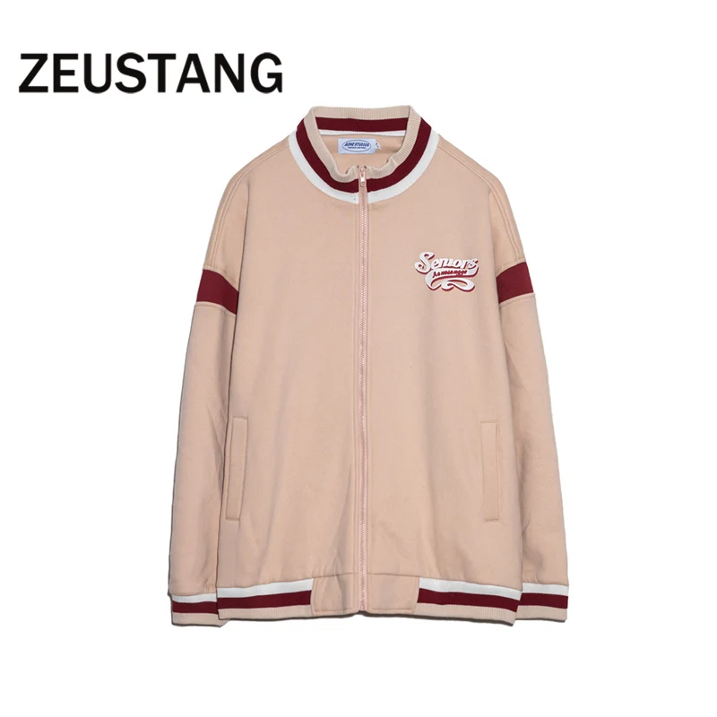Zeusntang Harajuku Streetwear Fashion Jackets Letter Print Embroidery Daily Coats Full Zipper Hip Hop Loose Casual Tops
Zeusntang Harajuku Streetwear Fashion Jackets Letter Print Embroidery Daily Coats Full Zipper Hip Hop Loose Casual Tops