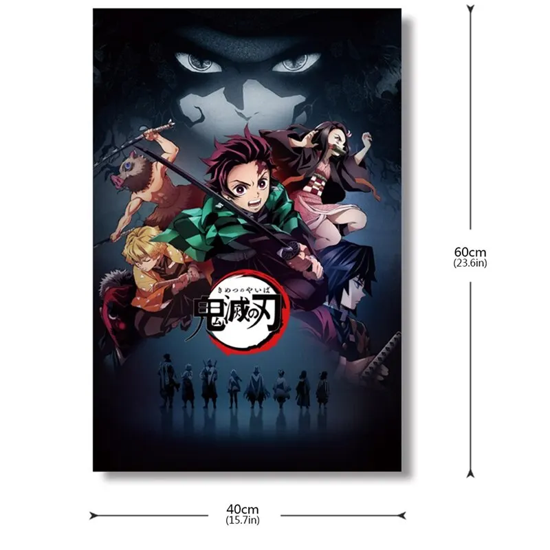 Japanese Anime Demon Slayer: Kimetsu no Yaiba Kamado Tanjirou Kamado Nezuko Wall Scroll Poster Wall Hanging Poster Decoration
Japanese Anime Demon Slayer: Kimetsu no Yaiba Kamado Tanjirou Kamado Nezuko Wall Scroll Poster Wall Hanging Poster Decoration