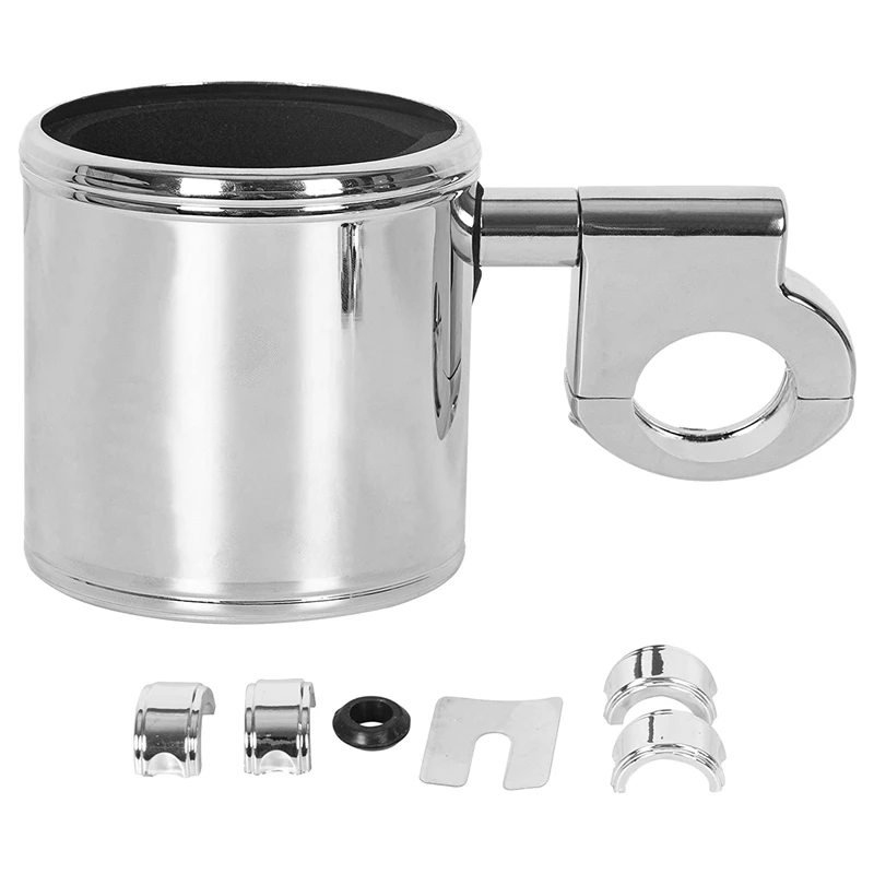 Universal Motorcycle Cup Drink Holder Adjustable Water Holder for Softail Touring FLHX Sportster XL, Chrome
Universal Motorcycle Cup Drink Holder Adjustable Water Holder for Softail Touring FLHX Sportster XL, Chrome