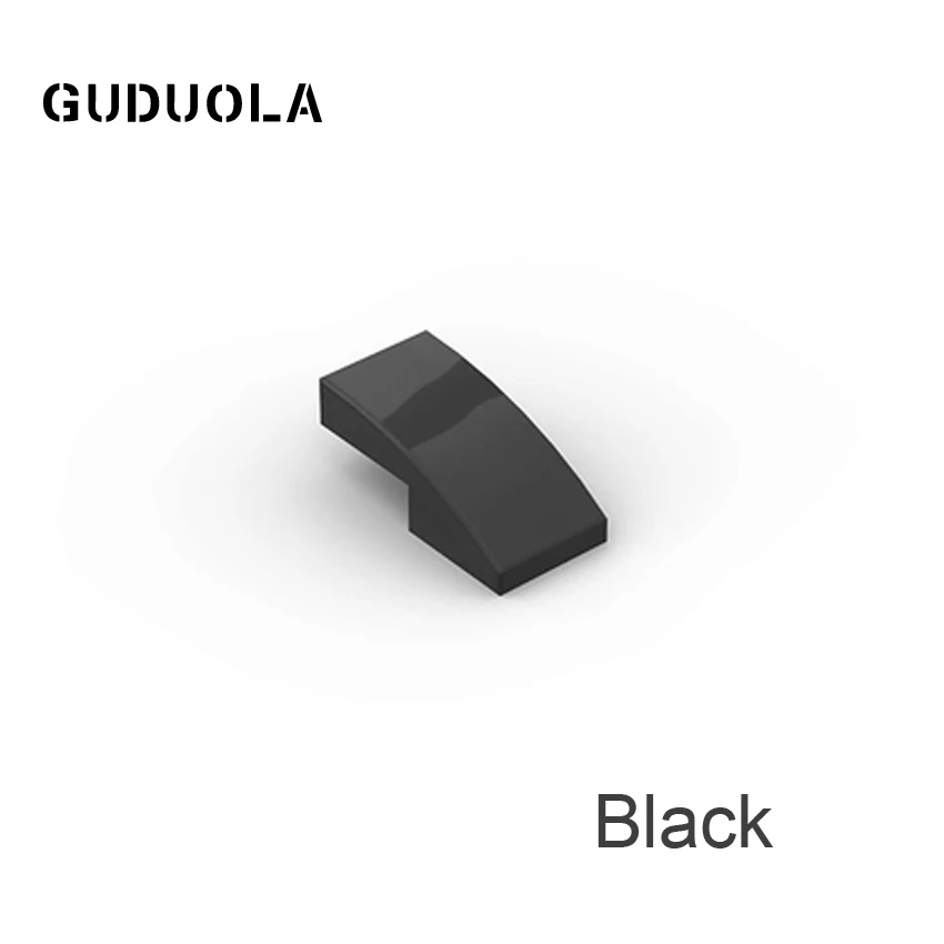 Guduola наклонная 1x2 изогнутая 11477 специальная кирпичная плита с бантом 1x2x 2/3