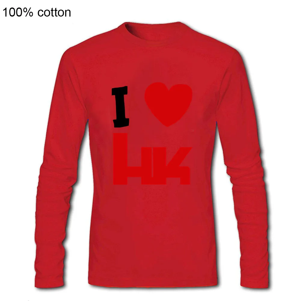 Valentine's Day HK Logo I Love Heckler Koch Firearms No Compromise Man long Sleeve valentine Tees Shirt Men Neck T-Shirts male
Valentine's Day HK Logo I Love Heckler Koch Firearms No Compromise Man long Sleeve valentine Tees Shirt Men Neck T-Shirts male