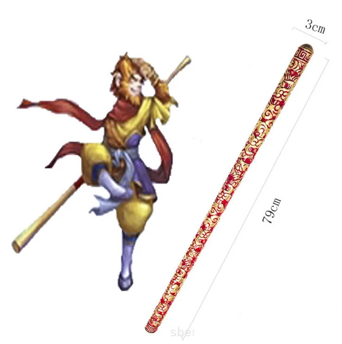 Детские игрушки Sun Wukong золотые кольца реквизит праздничные подарки Горячая