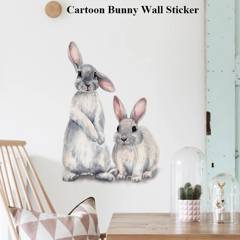 Two Cute Rabbit Wall Stickers Children Room Decoration Home Decoration Removable Wallpaper Living Room Mural Rabbit Stickers
Two Cute Rabbit Wall Stickers Children Room Decoration Home Decoration Removable Wallpaper Living Room Mural Rabbit Stickers