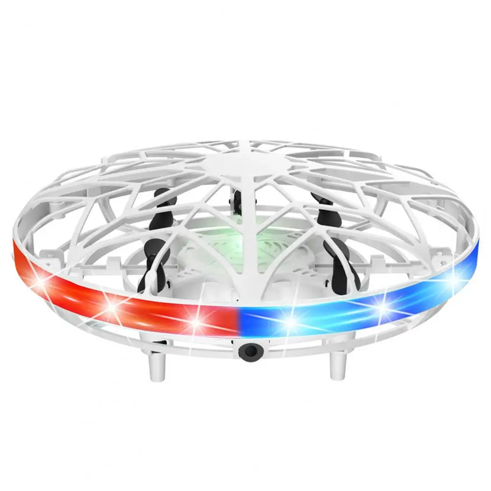 Colorful Four-Axis UFO Drone Smart Aircraft Induction Hand Control Flying Toy Children Electronic Toy With Colored Light Gift
Colorful Four-Axis UFO Drone Smart Aircraft Induction Hand Control Flying Toy Children Electronic Toy With Colored Light Gift
