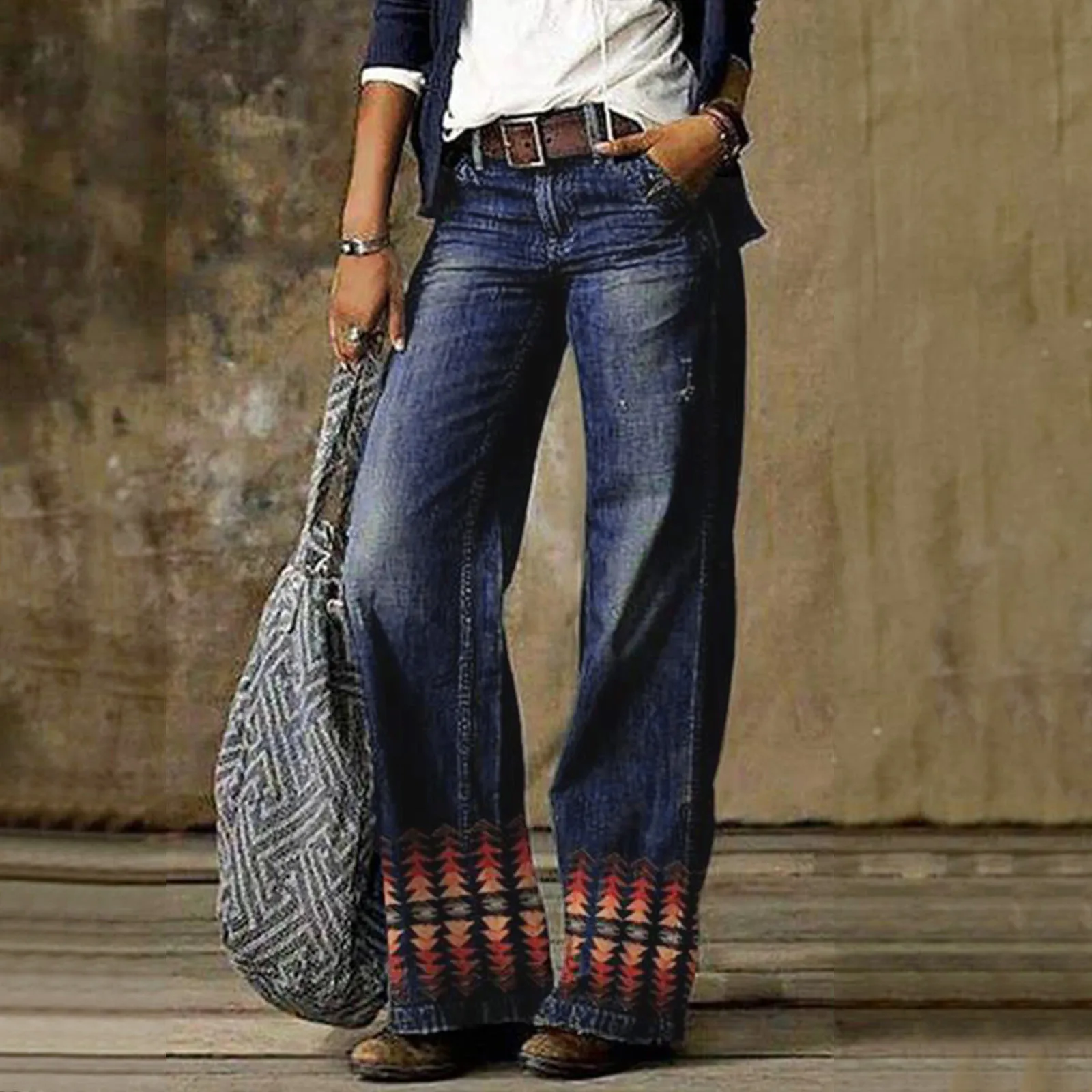 Fashion Vintage Print Wide Leg Trouser Women Harajuku Casual Loose Long Pants Streetwear 2021 Plus Size pantalones
Fashion Vintage Print Wide Leg Trouser Women Harajuku Casual Loose Long Pants Streetwear 2021 Plus Size pantalones