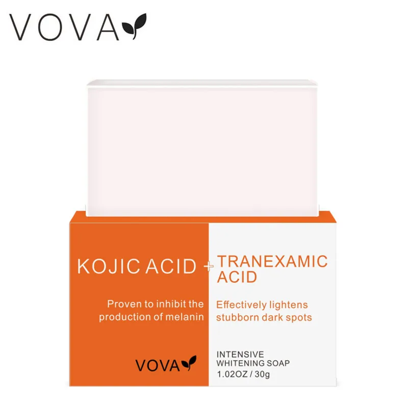 VOVA Intensive Whitening Face Wash Soap Brighten Freckle Removal Facial Cleanser Fade Spots Melanin Gentle Clean Skin Care 30g
VOVA Intensive Whitening Face Wash Soap Brighten Freckle Removal Facial Cleanser Fade Spots Melanin Gentle Clean Skin Care 30g