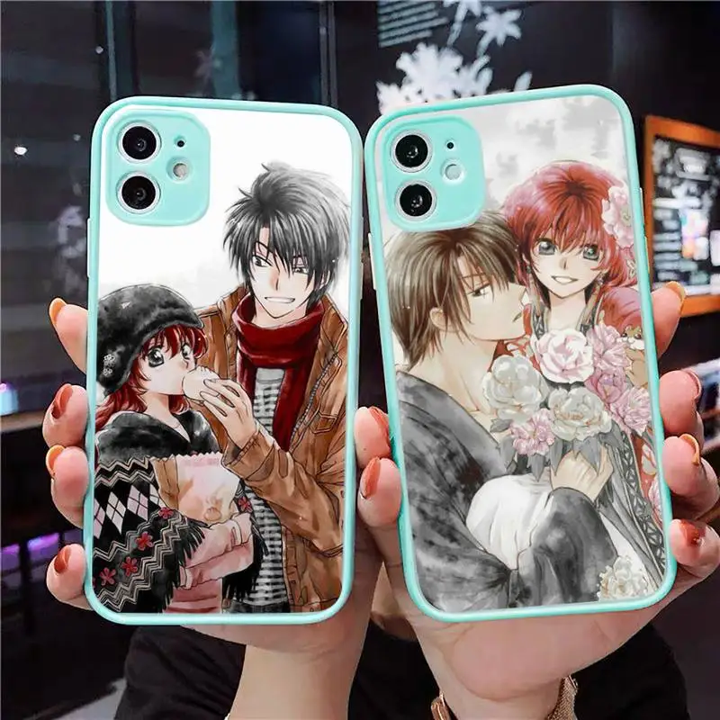 Hak akatsuki no Yona of the Dawn Phone Case For iPhone 12 11 Mini Pro XR XS Max 7 8 Plus X Matte transparent blue Back Cover
Hak akatsuki no Yona of the Dawn Phone Case For iPhone 12 11 Mini Pro XR XS Max 7 8 Plus X Matte transparent blue Back Cover