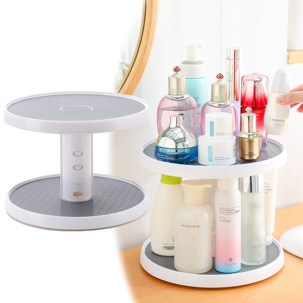 Rotating Organizer Round Shelf Condiment Storage Rack Kitchen Storage Tray Pantry Cabinet Turntable Spice Rack 2 Tier
Rotating Organizer Round Shelf Condiment Storage Rack Kitchen Storage Tray Pantry Cabinet Turntable Spice Rack 2 Tier