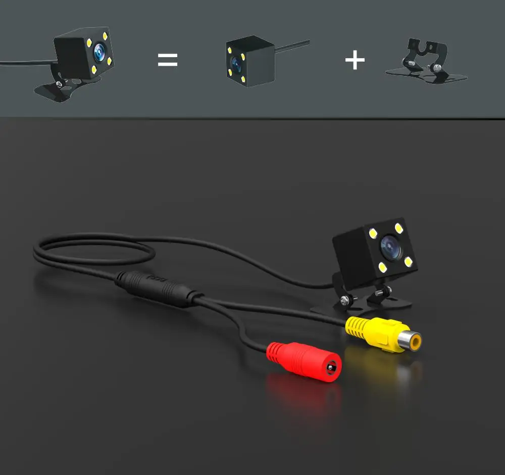 Car Rear View Camera 4 LED Night Vision Waterproof HD Color Image Wide Angle Reversing Auto Parking Monitor Factory Selling 
Car Rear View Camera 4 LED Night Vision Waterproof HD Color Image Wide Angle Reversing Auto Parking Monitor Factory Selling