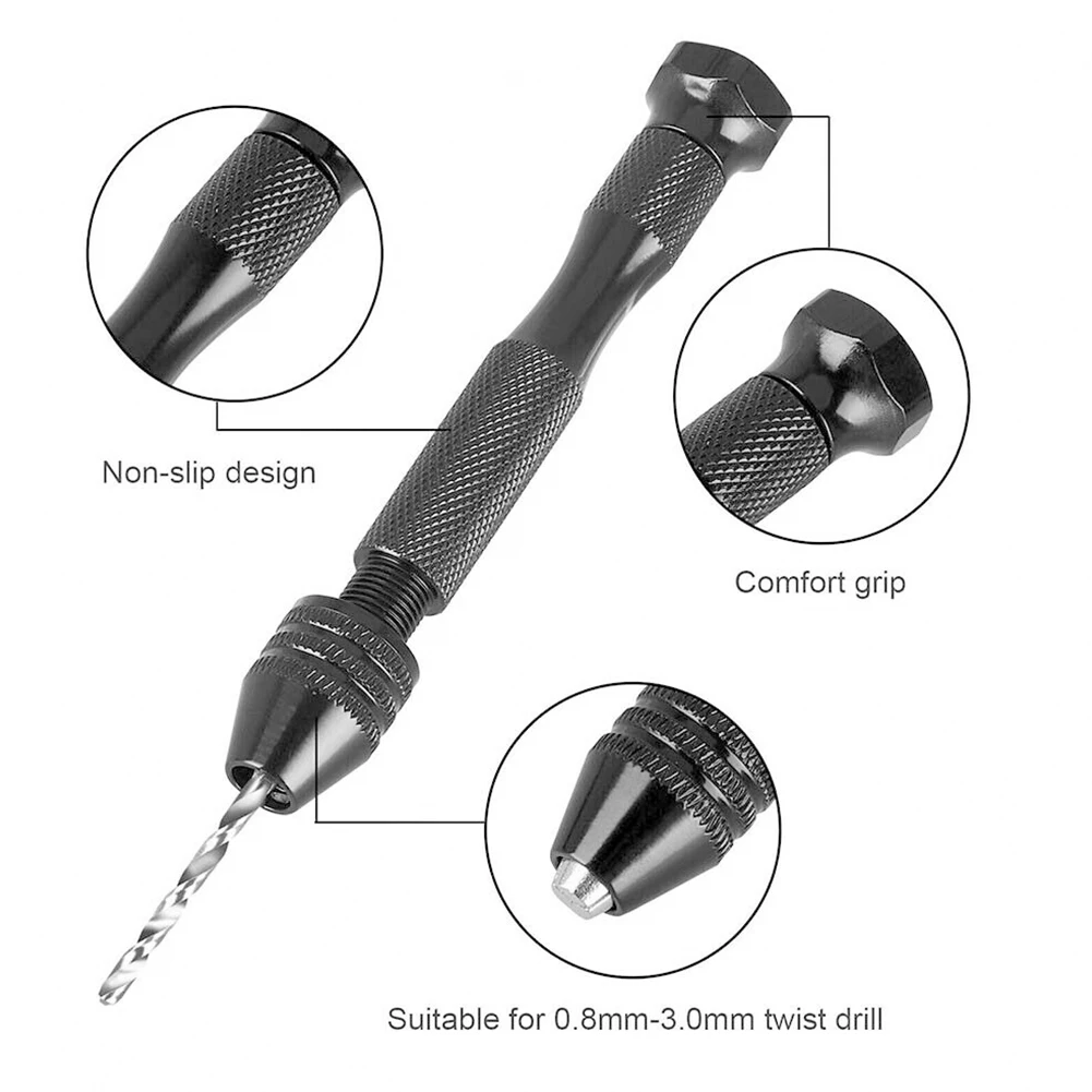 Mini Tiny Micro HSS Drill Bits Keyless Chuck 0.5-3.0mm Hand Model Craft DIY Tool For Process Wood, Plastic, Rubber, PVC
Mini Tiny Micro HSS Drill Bits Keyless Chuck 0.5-3.0mm Hand Model Craft DIY Tool For Process Wood, Plastic, Rubber, PVC