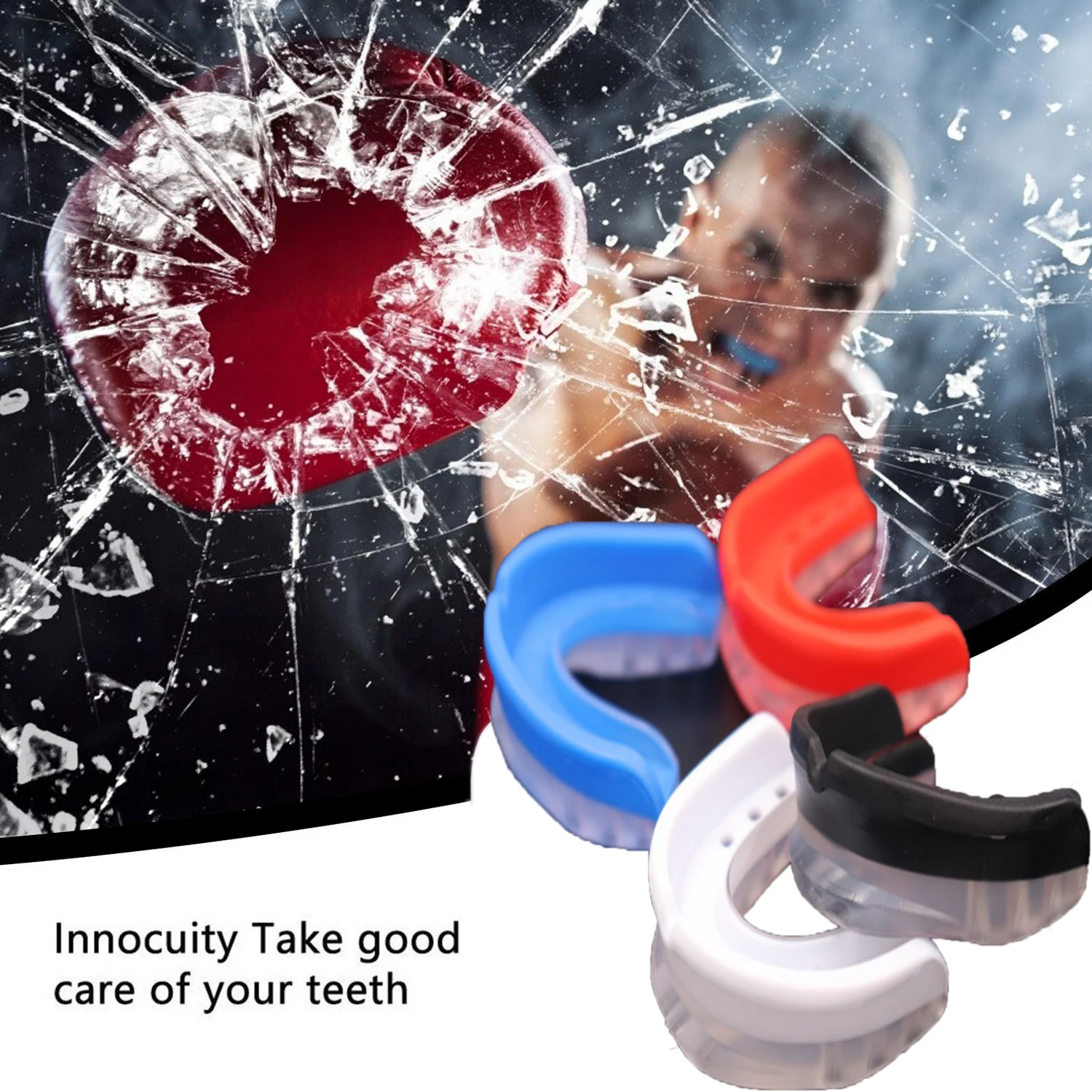 1pcs Braces Sports Mouthguard Eva Teeth Protector Kids Adults Mouthguard Guard Gum Shield Mouth Trays Teeth Protection Equipment
1pcs Braces Sports Mouthguard Eva Teeth Protector Kids Adults Mouthguard Guard Gum Shield Mouth Trays Teeth Protection Equipment