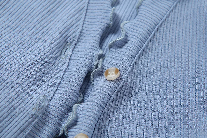 Summer Women Fashion New Cardigan V Neck Fungus T Shirt Basic Solid Color Top
Summer Women Fashion New Cardigan V Neck Fungus T Shirt Basic Solid Color Top