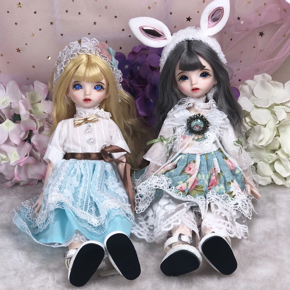 30cm Cute Blyth Doll Joint Body Fashion BJD Dolls Toys with Dress Shoes Wig Make Up Gifts for Girl
30cm Cute Blyth Doll Joint Body Fashion BJD Dolls Toys with Dress Shoes Wig Make Up Gifts for Girl