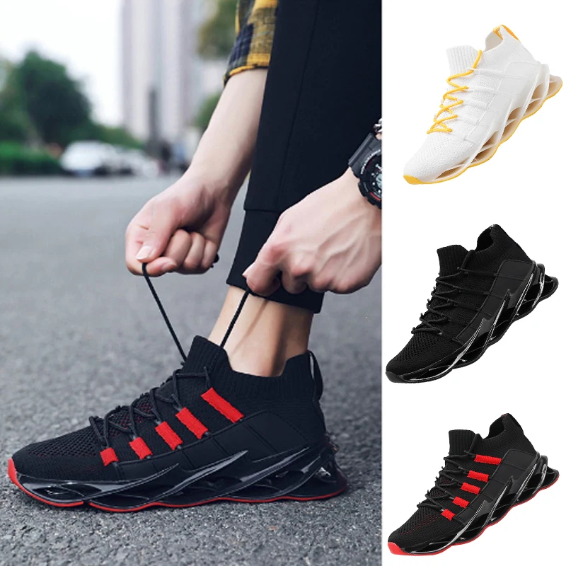 Mens Sneakers Breathable Running Shoes Outdoor Sport Fashion Comfortable Casual Couples Gym Mens Shoes Zapatos De Mujer
Mens Sneakers Breathable Running Shoes Outdoor Sport Fashion Comfortable Casual Couples Gym Mens Shoes Zapatos De Mujer
