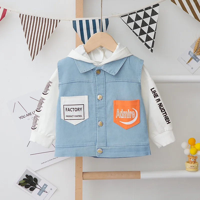Children's clothing vest vest autumn clothes boys and girls sleeveless denim jacket unisex
Children's clothing vest vest autumn clothes boys and girls sleeveless denim jacket unisex